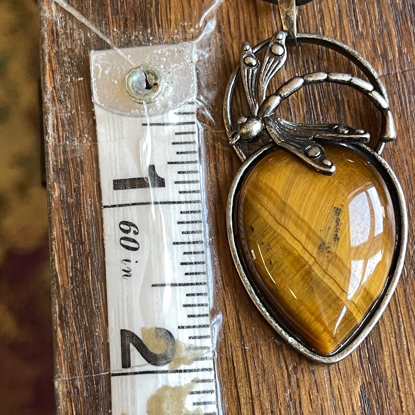 Dragonfly Gemstone Pendant Necklace
