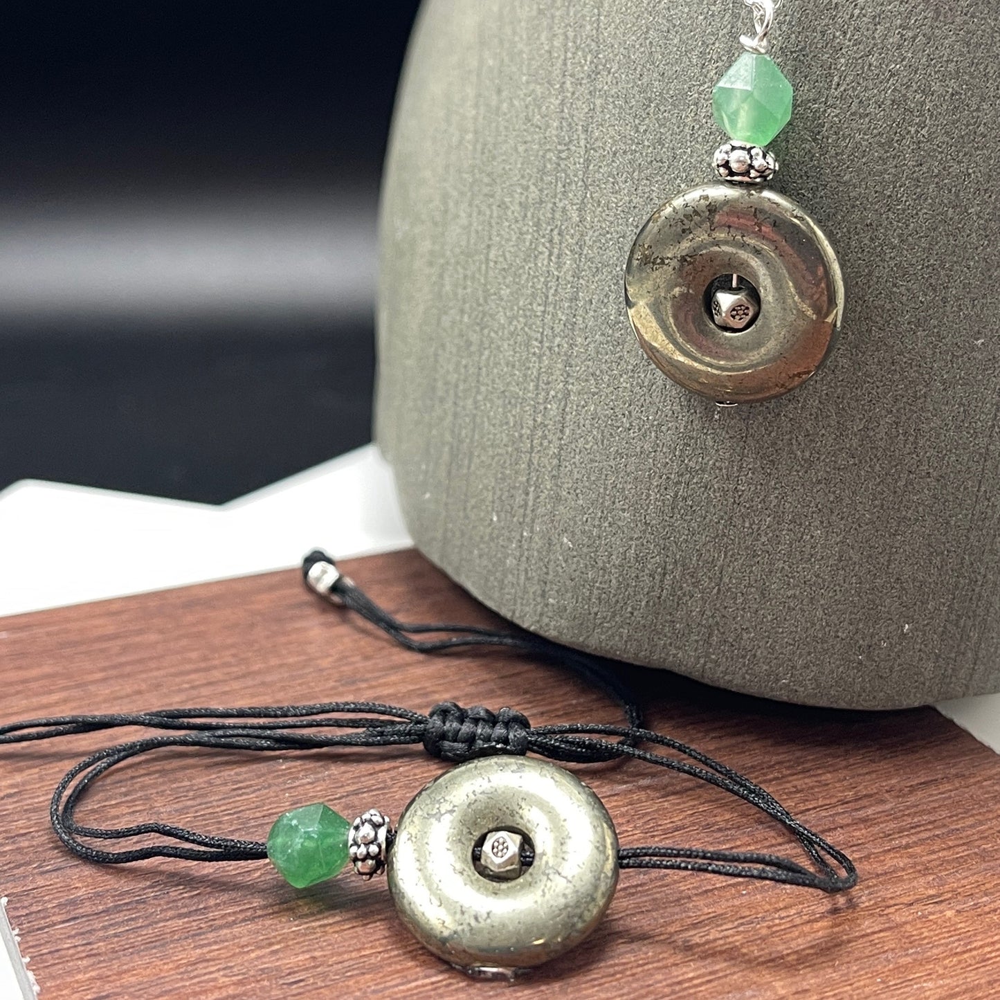 Pyrite Aventurine Bracelet for Prosperity & Abundance