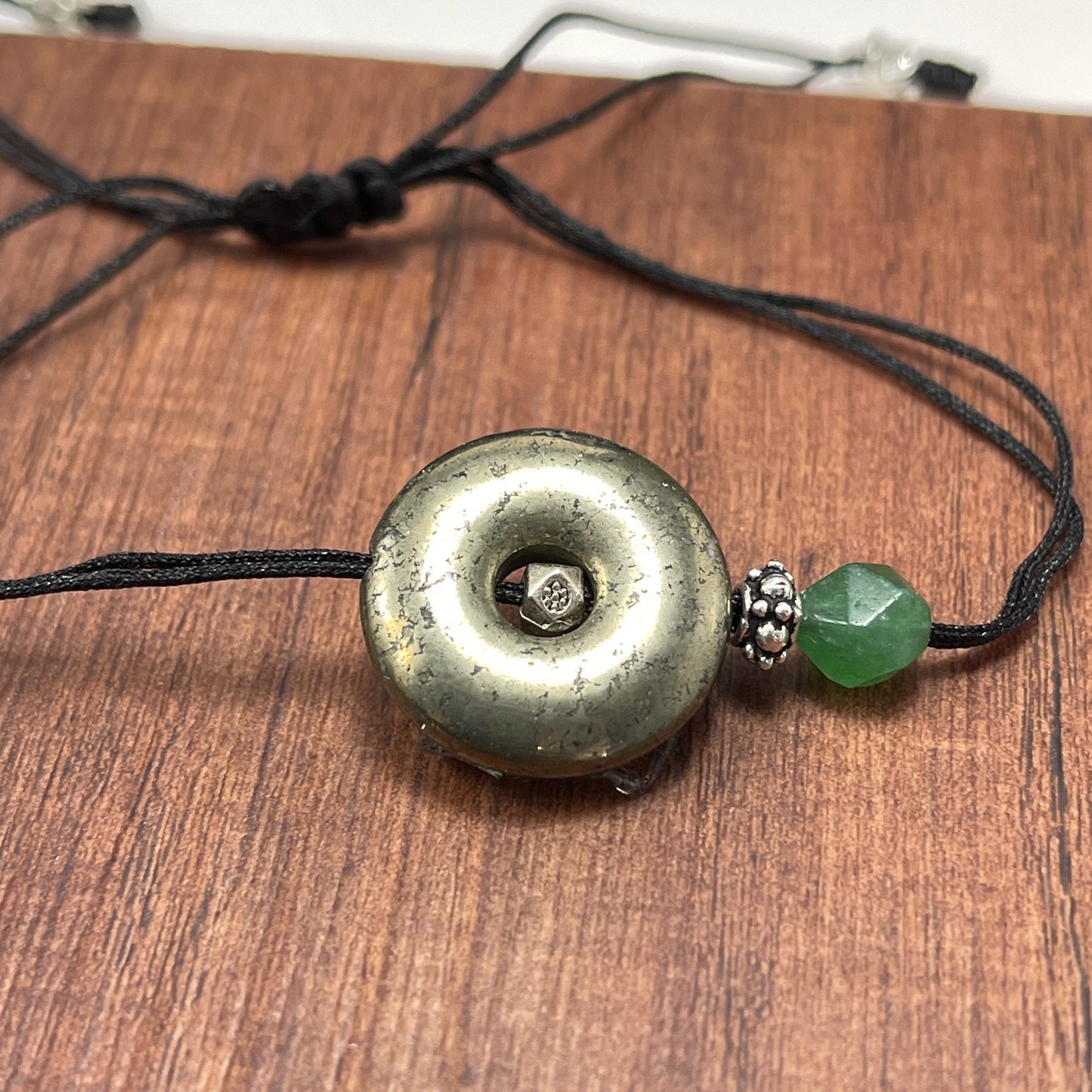 Pyrite Aventurine Bracelet for Prosperity & Abundance