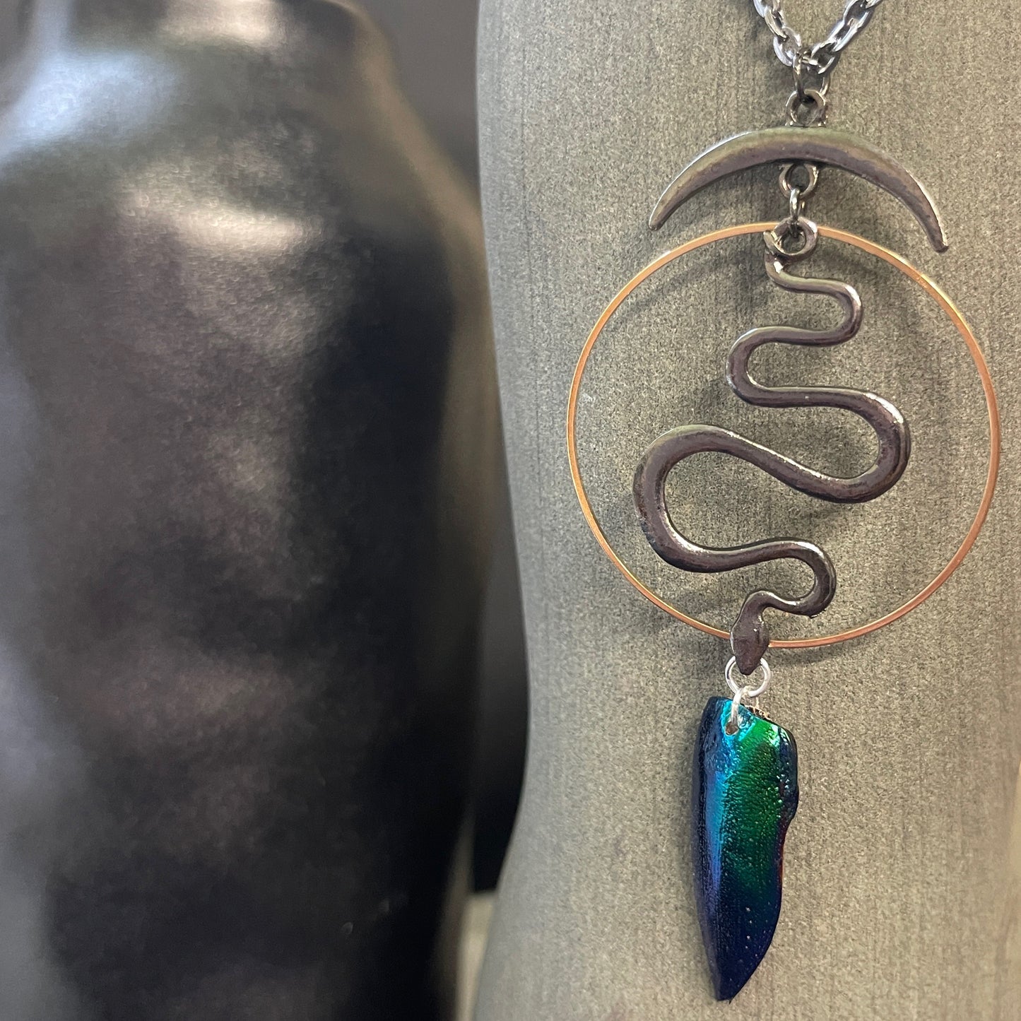 Naga Jewel Wing Necklace
