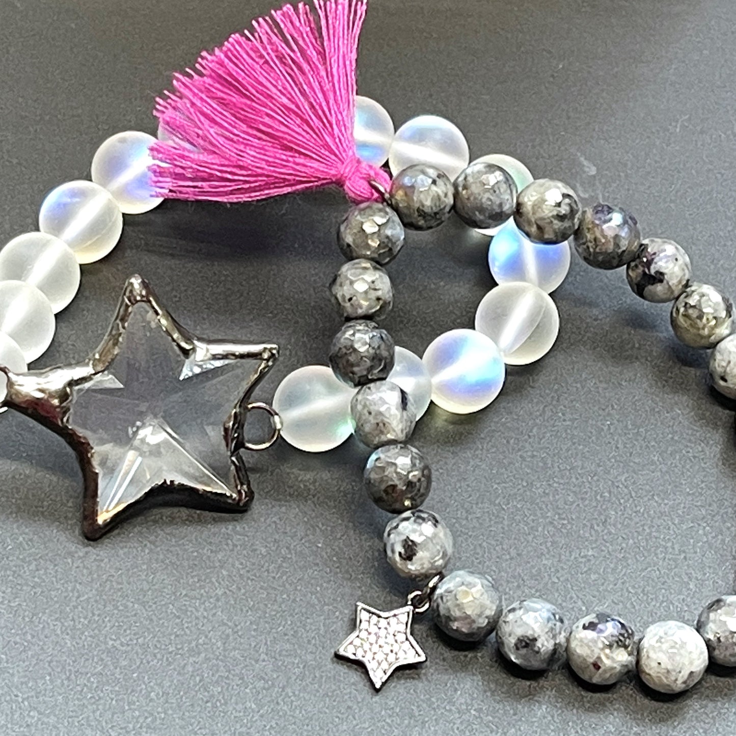 Opalite shining star bracelet