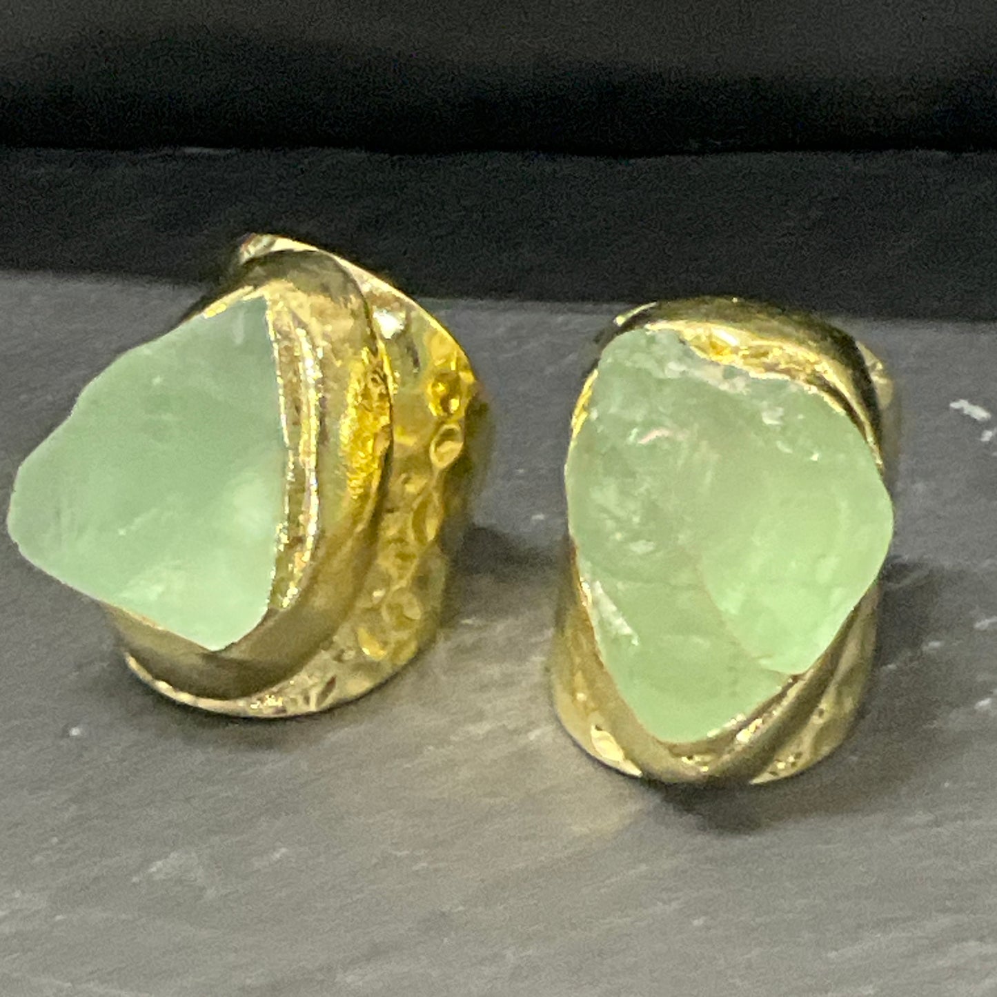 Genius Fluorite seriously statement ring