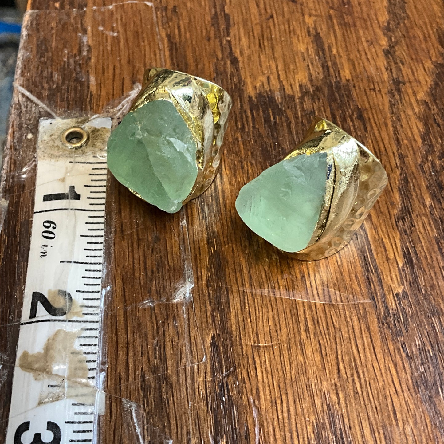 Genius Fluorite seriously statement ring