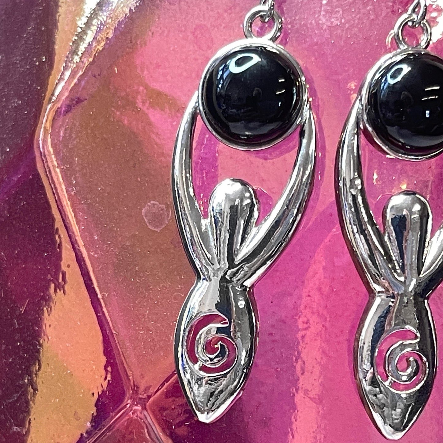 Goddess Gemstone Earrings