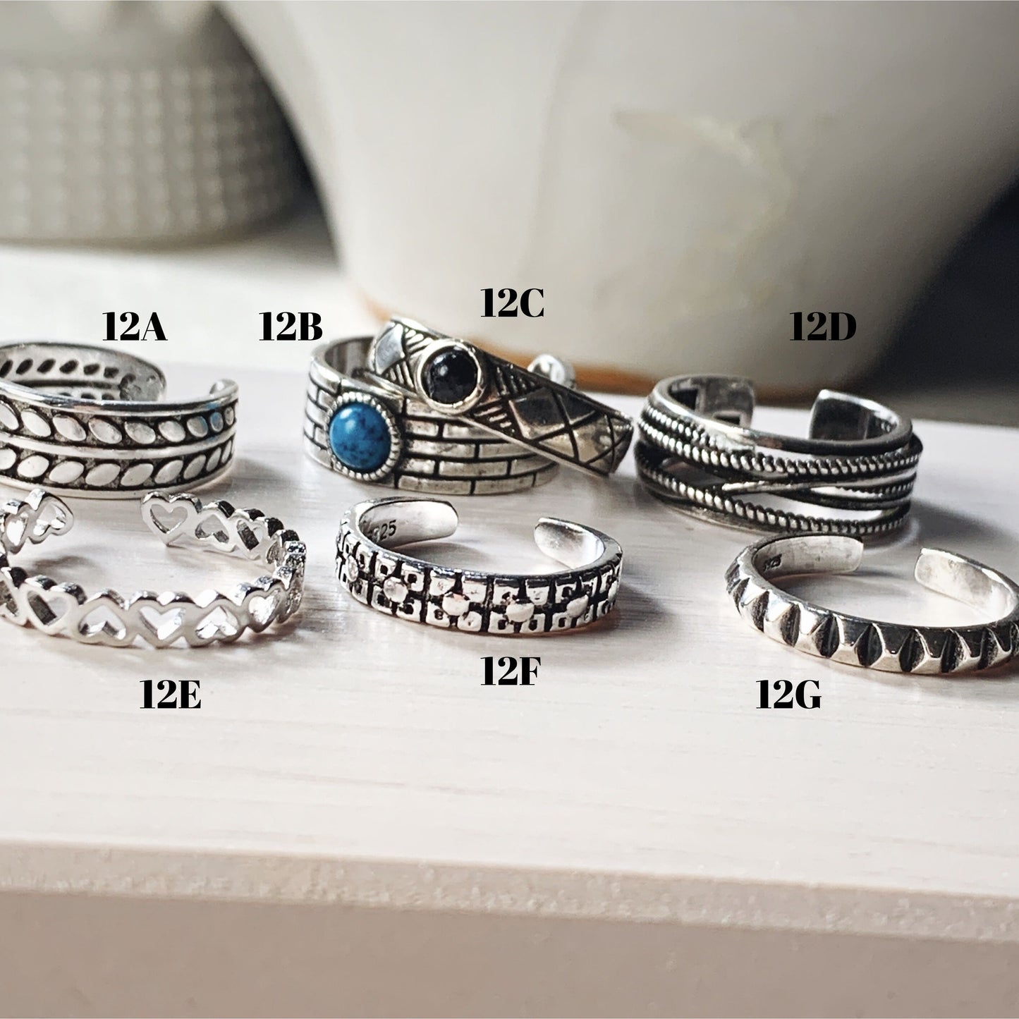 Hope Stacking Rings