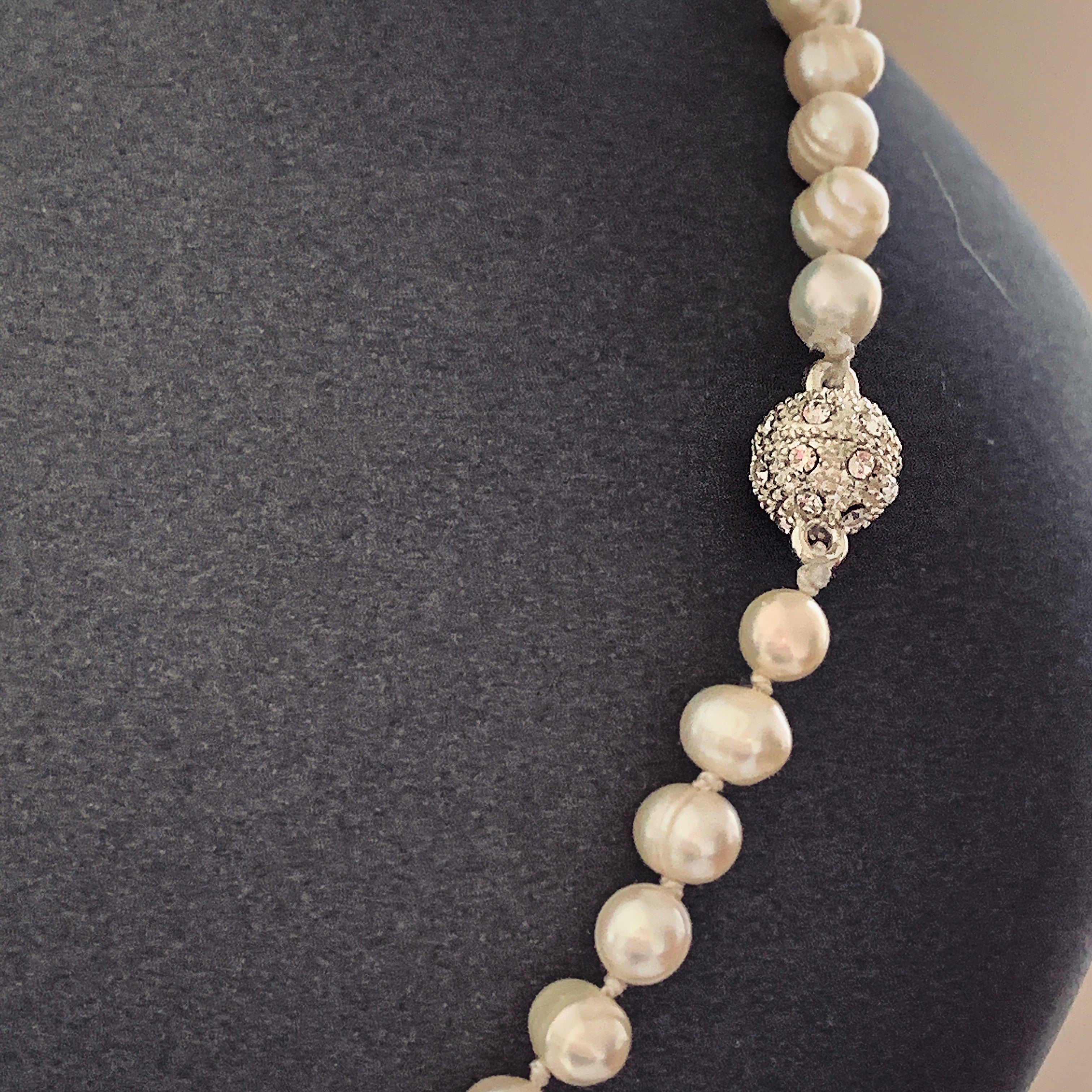Spark Pearl Necklace – Peace Love Bling