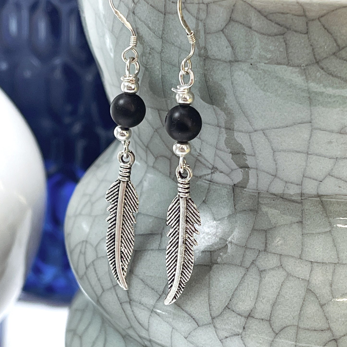 Ariel Feather Earrings