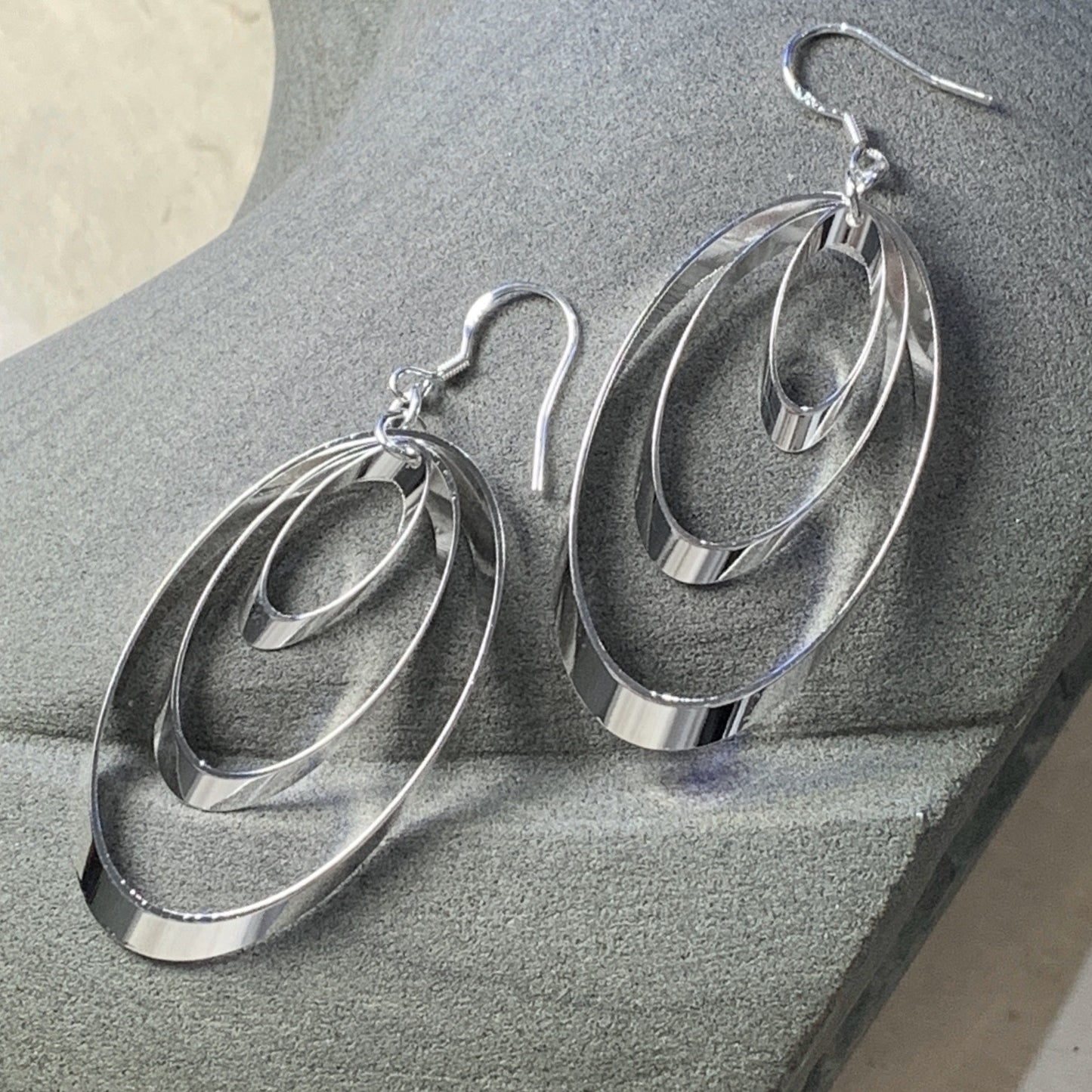 Vortex Sterling Silver Earrings