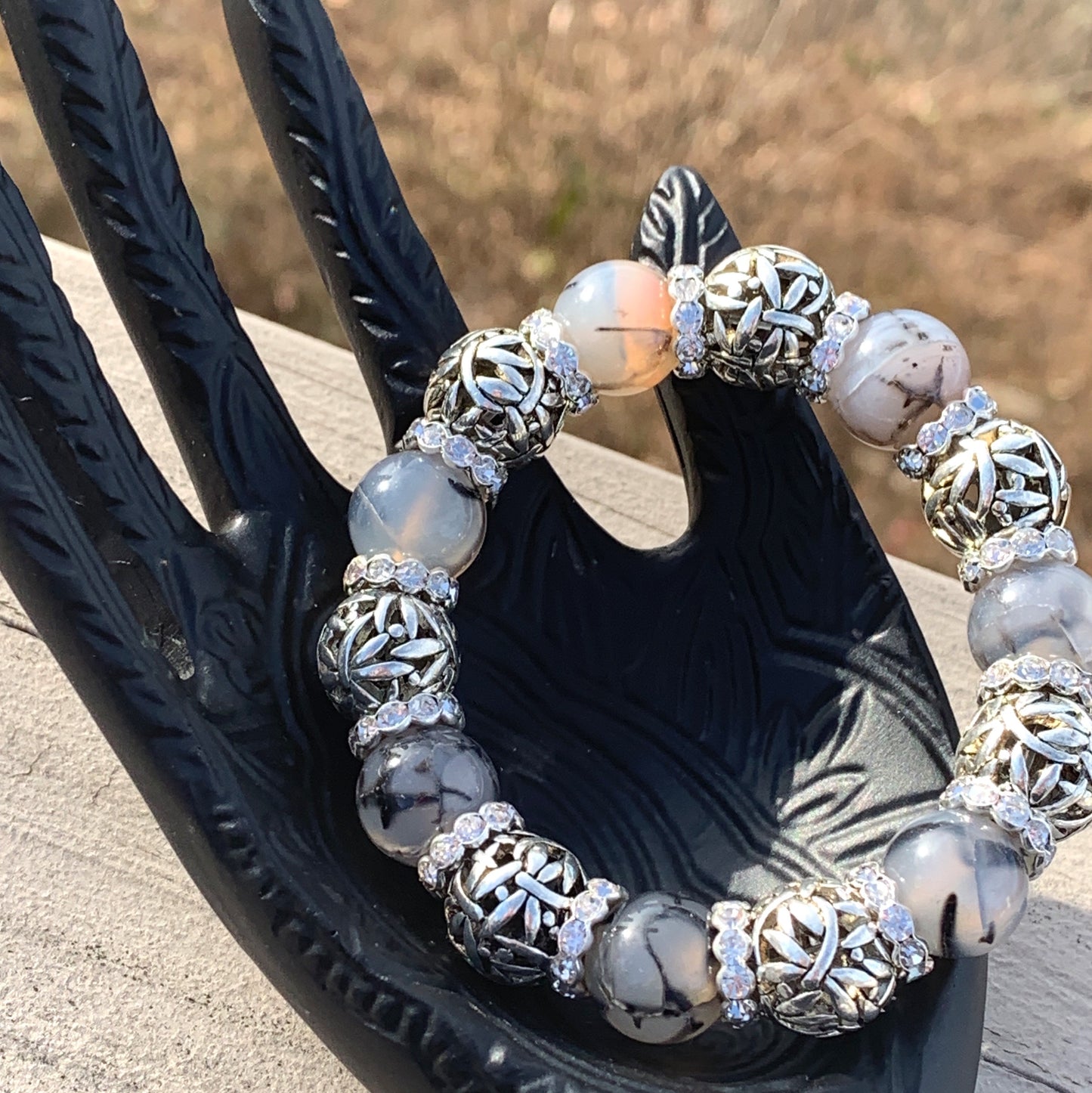 Serena Gemstone Statement Bracelet