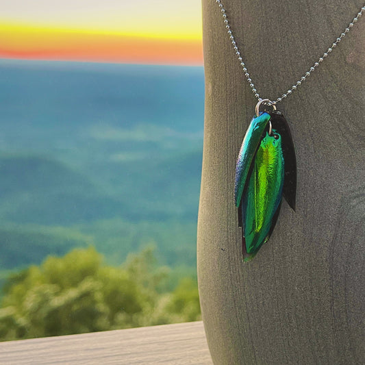 Jewel Wing Necklace