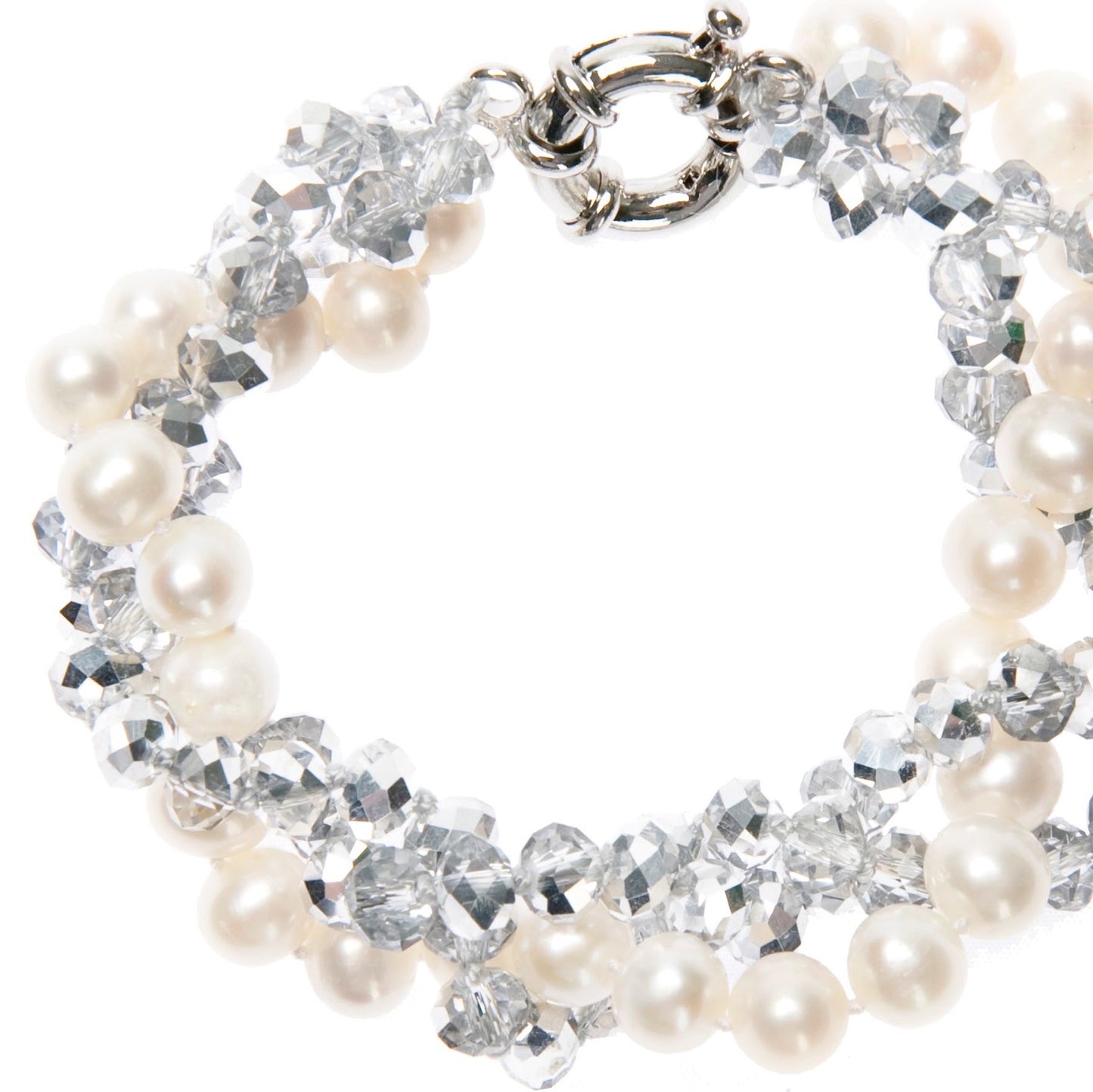 Kristin Pearl and Crystal Bracelet