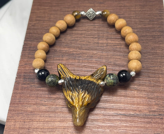 Fox Tigers Eye bracelet