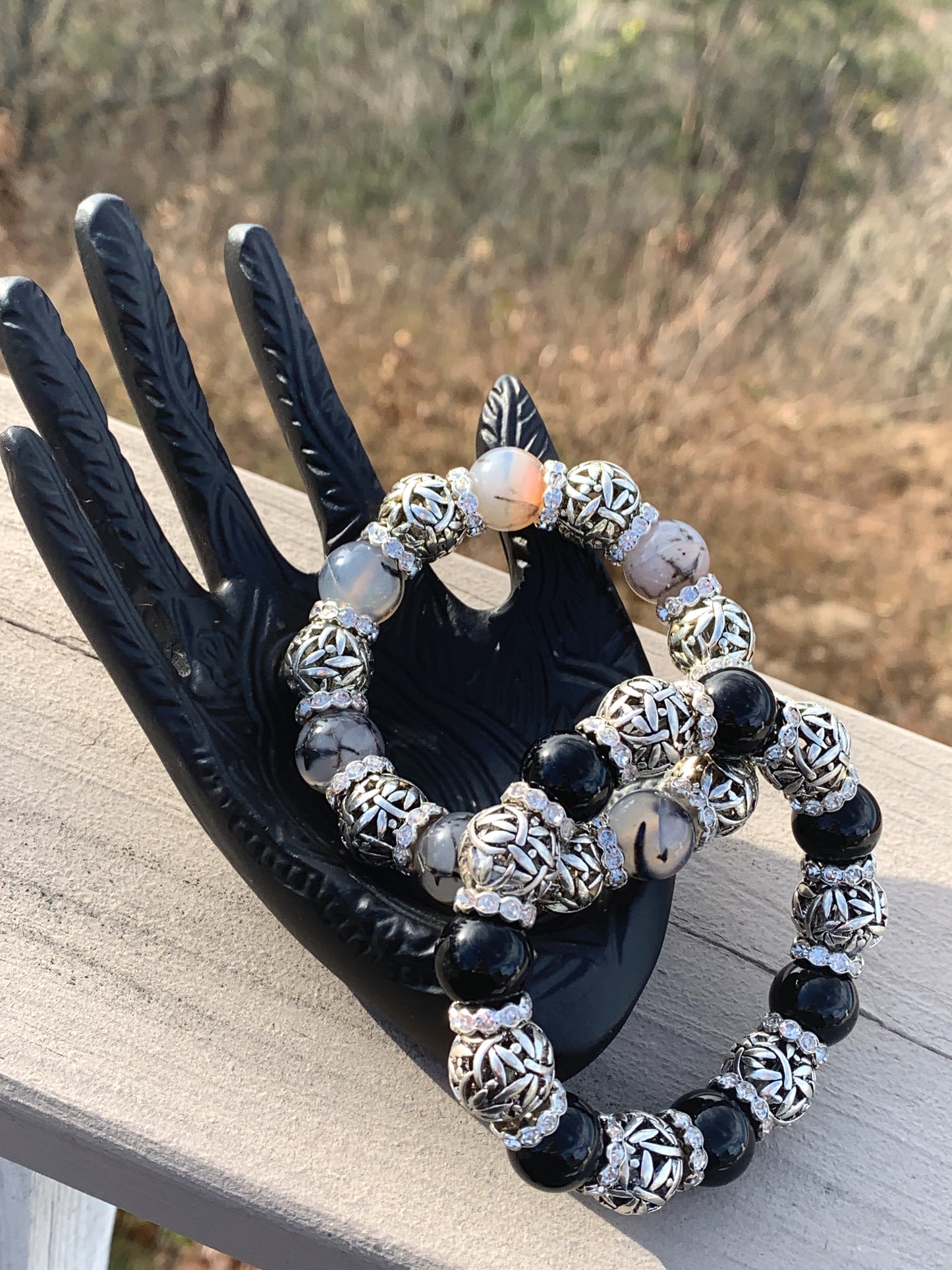 Serena Gemstone Statement Bracelet