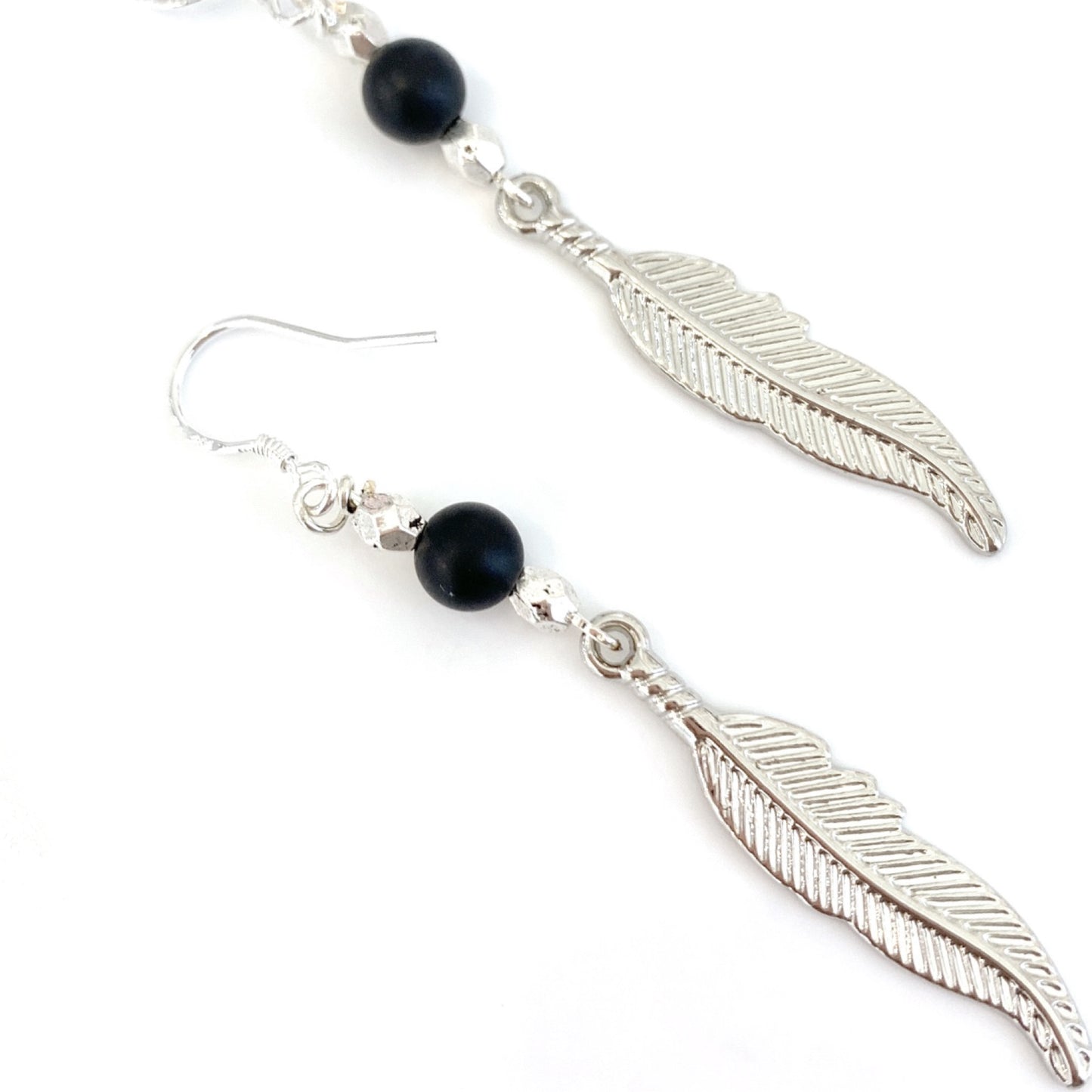 Ariel Feather Earrings